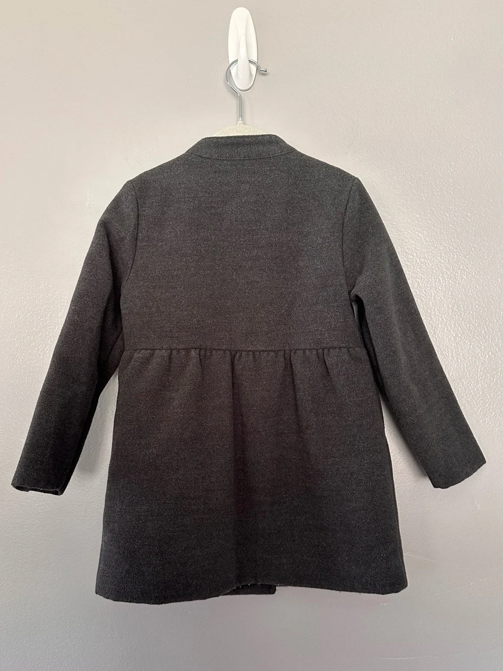 Baby B’gosh Girls 5T Double Breasted Grey Coat